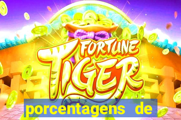 porcentagens de jogos pagantes